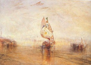 J.M.W. Turner, 'The Sun of Venice' Going to Sea, 1843
